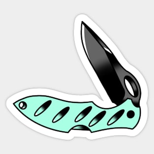 Flip Knife Sticker